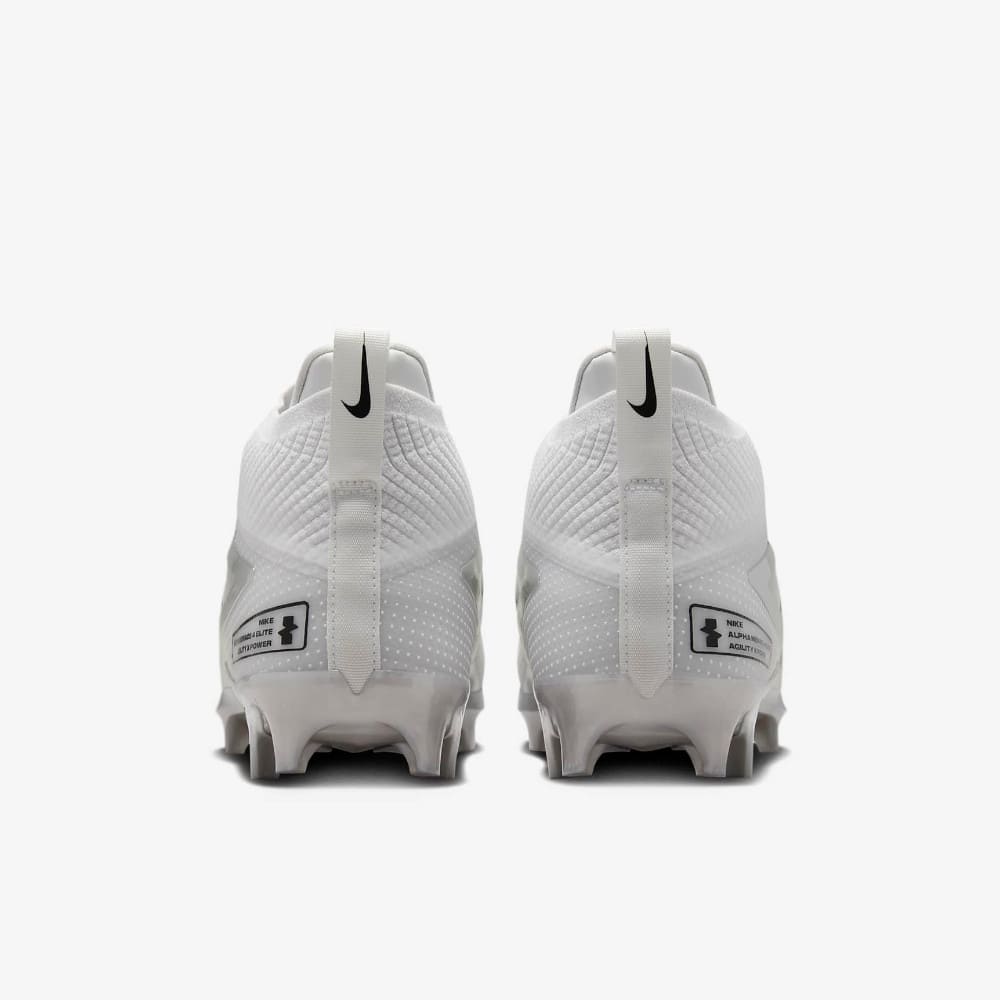 Playmaker Base: American Football Schuhe Nike Alpha Menace 4 Elite Weiß-Neon Produktbild 4